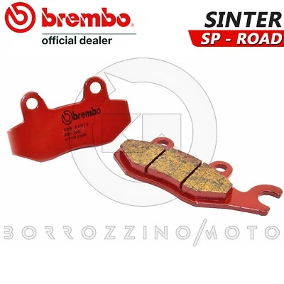 PASTIGLIE FRENO POSTERIORI BREMBO ROSSE SINTERIZZATE 07YA20SP MZ 125 SM-SX 1999 Foto 1 de 3
