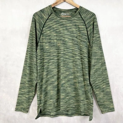 Zyia 女式长袖上衣大号绿色 Gymcore 运动休闲远足跑步锻炼 — 第 1/4 张图片