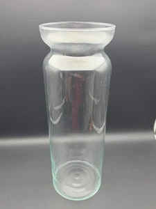 Florero alto de cristalería fina con cúpula de orquídea 35 cm - Imagen 1 de 6