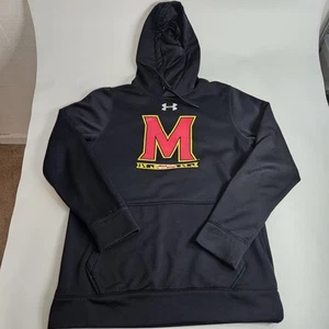 Felpa con cappuccio uomo University of Maryland piccola Under Armour - Foto 1 di 2