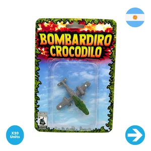 "Italian Brainrot" Bombardino Cocodrilo Figura/ Muñeco - Picture 1 of 1