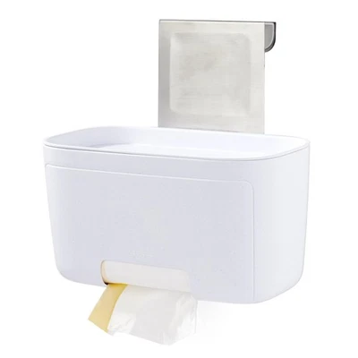 DoorStash Garbage Bag Dispenser, Hanging Kitchen Cabinet Door Trash Bag Organ... - Image 1 of 4