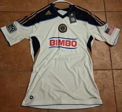 NEW Philadelphia Union 2011/12 Formotion Third Soccer Jersey White Mens L NWT - Image 1 of 4