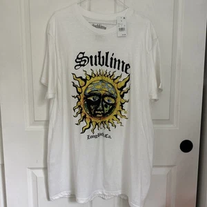 Sublime T Shirt Kurzarm Long Beach 2X Neu mit Etikett - Bild 1 von 5