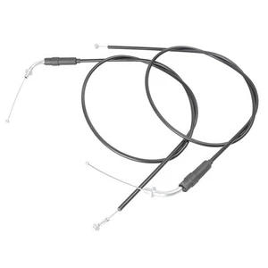 130cm/51.2in Throttle Cables Wire For Harley Sportster 883 1200 Black - Picture 1 of 8
