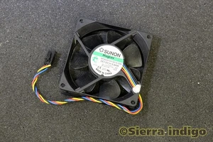 Dell 725Y7 0725Y7 Case Fan Sunon MF80201VX-Q010-S99 4-Wire 5-Pin - Picture 1 of 1