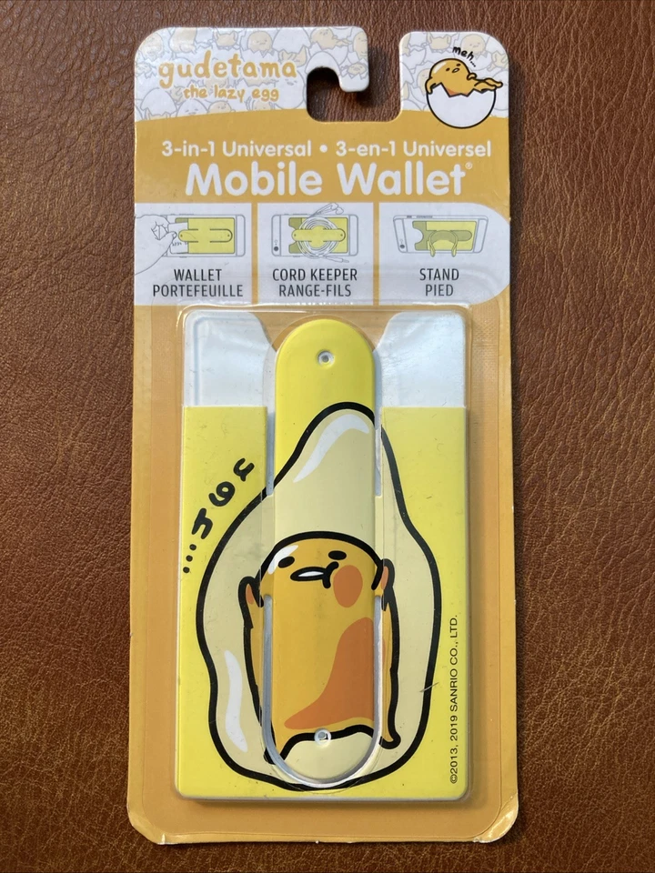 Gudetama the lazy egg - Mobile Wallet - 3-IN-1 Phone Wallet - Image 1 of 2