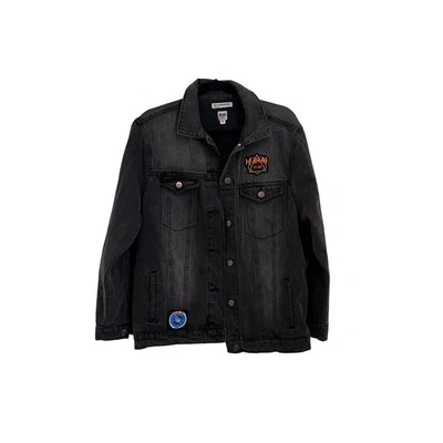 Chaqueta de mezclilla negra Junk Food Def Leppard - talla XS Foto 1 de 4