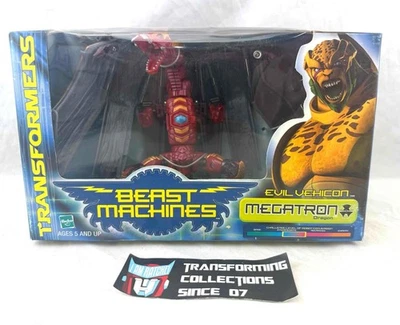 Transformers 1999 Beast Machines Evil Vehicon Megaron Dragon MISB - Image 1 of 2