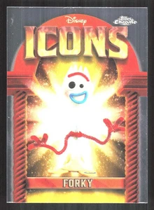 2025 Topps Chrome Disney Forky Disney Icons #DI-26 Toy Story - Picture 1 of 2