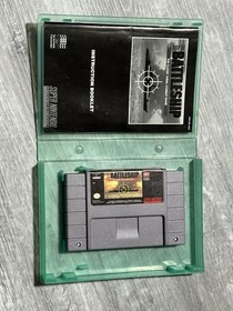 Super Battleship Nintendo NES 1993 Edition, with Manual and Case.