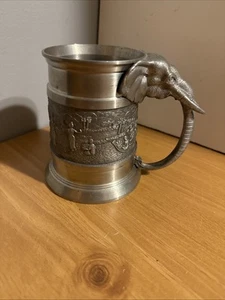 Elephant Beer Stein 4.5” Tall - Picture 1 of 6