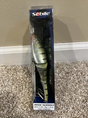 Isca de pesca Sebile Magic Swimmer 145 afundamento rápido 5 3/4” - Imagem 1 de 4