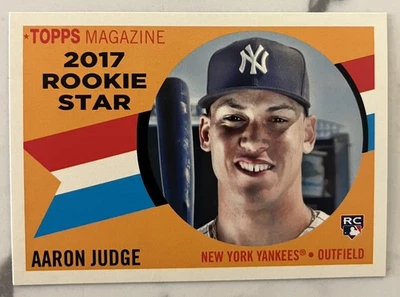 2017 Topps Archives Aaron Judge 1960 Rookie Star Magazine RS-9 Rookie Card RC - Image 1 of 2
