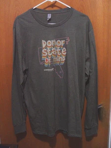 NEU STATE of Florida Langarm T-Shirt Large Donor State Of Mind Retro Vibe - Bild 1 von 5