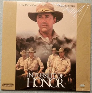 IN PURSUIT OF HONOR laserdisc HBO Don Johnson Craig Sheffer Gabriel Anwar - Picture 1 of 10