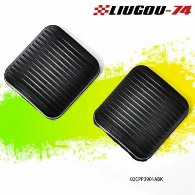 Fit For Jeep Wrangler YJ TJ Cherokee XJ Pair Brake And Clutch Pedal Pad Kit 2Pcs - Image 1 of 4