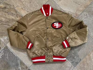 Vintage San Francisco 49ers Starter Satin Football Jacket, Size Large - Picture 1 of 10