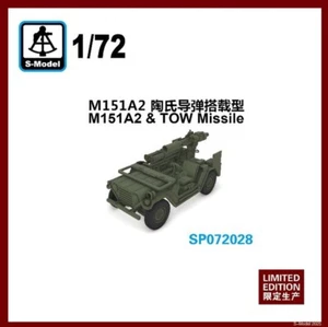 S-Model SP072028 1/72 M151A2 & TOW Missile - Picture 1 of 1