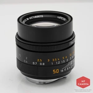 Leica 50mm f/1.4 ASPH. Summilux-M Black (6-Bit Coded) Lens #11728 - Picture 1 of 6
