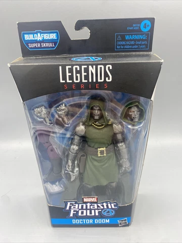 Marvel Legends Doctor Doom Figure Fantastic Four Super Skrull BAF Dr. Doom Cover