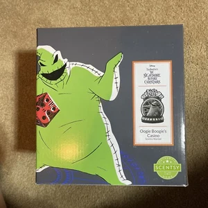 *NUOVO* Scentsy OOGIE BOOGIE'S CASINO Full Size Warmer NIGHTMARE BEFORE CHRISTMAS - Foto 1 di 1