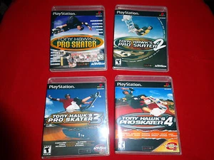EMPTY Cases! Tony Hawk's Pro Skater Replacement Collection PLAYSTATION 1 2 3 PS1 - Picture 1 of 6
