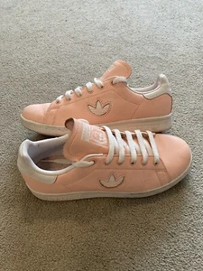 ADIDAS Stan Smith Womens Ladies Girls Leather Trainers Shoes size 4.5 EU37.5 - Picture 1 of 8