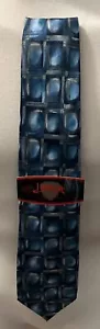 NWT - Jerry Garcia Men’s Hieroglyphics Tie Tunes Collection 44 Tie Blue Shades - Picture 1 of 9