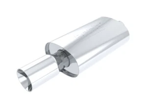 Borla Boomer Blow Torch Muffler Oval 2-1/4in x 4in Side Round Out - Picture 1 of 1