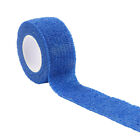 Self Adhesive Wrap Elastic Bandage Cross Stitch Finger Protector (Blue)