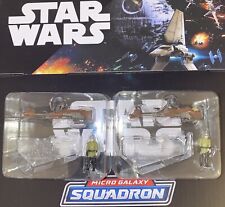 STAR WARS Micro Galaxy Squadron Series 4 Luke Skywalker Speeder Bike Endor