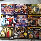 Hidden Object Adventure Pc Game Lot Of 9 Mystery Master Amazing Brain Legacy 