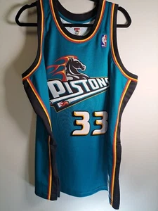 Grant Hill Detroit Pistons Mitchell & Ness 1998-99 Hardwood Classics Swingman - Picture 1 of 3