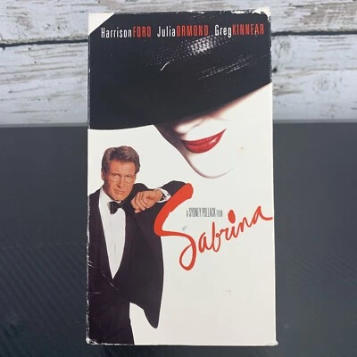 Sabrina (VHS 1996, Paramount) Harrison Ford Julia Ormond Greg Kinnear Movie Film Foto 1 de 4