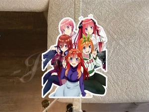 Nakano Quintuplets 5TOUBUN NO HANAYOME cute Colored Custom Sticker Vinyl Decal b - Picture 1 of 3