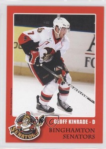 2010-11 Binghamton Senators Team Issue Geoff Kinrade