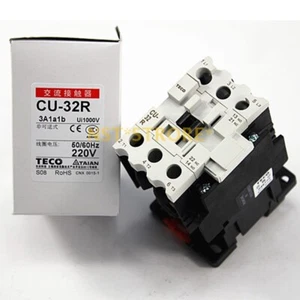 TECO AC Schütz CU-32R 3A1A1B AC24V 36V 48V 110V 220V 380V Original Neu - Bild 1 von 1