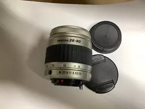 Pentax 28-90mm f/3.5-5.6 AF zoom FA lens for K-1 k-70 kp k-3 k-50 k-5 silver - Picture 1 of 3