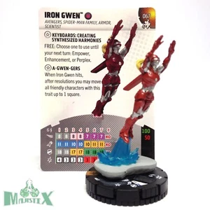 Heroclix Spider-Man: Beyond Amazing Set Iron Gwen #067 ¡Figura de persecución con tarjeta! - Imagen 1 de 1
