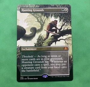 MTG Hunting Ground Dominaria Remastered 445 Mythic Borderless Mint - Picture 1 of 2