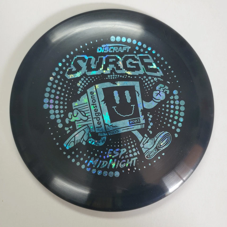 Discraft ESP MIDNIGHT SURGE 2023 LEDGESTONE WAVE 3! 173-174 grams. Black. - Image 1 of 1