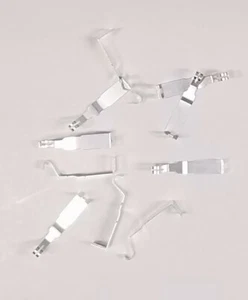 Reproduktion Pick-Up Schuhe für Tomy Mega G Slotcars - Silber - 1,7 - 5 Paar - Bild 1 von 3