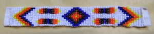 Perlenband Seed Beads Indianer Perlenstickerei Western Indianerschmuck 634 - Bild 1 von 1