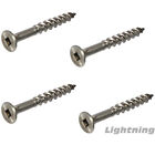 Decking Screws 316 Stainless Steel Square Drive Head Wood #10 x 2-1/2" Qty 50