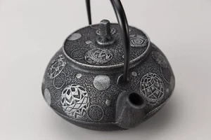 Kyusu Japanese traditional lron tea pot light black made in Japan F/S - Picture 1 of 3
