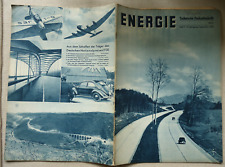 1938  Zeitschrift Energie KdF-Wagen Brezel VW Käfer Reichsautobahn Volkswagen