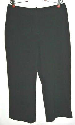 Pantalones cortos negros para mujer PANTOLOGY talla 12 puños tachonados Foto 1 de 4