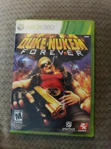Duke Nukem Forever (Microsoft Xbox 360, 2011) Complete CIB Manual Fast FREESHIP - Picture 1 of 3