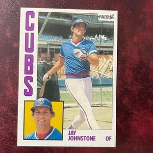1984 Topps NESTLE Set JAY JOHNSTONE Parallel #249 CHICAGO CUBS ** MINT ** r84 - Picture 1 of 1